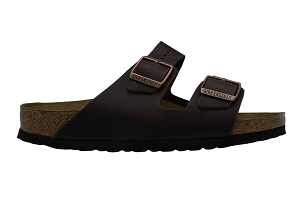 BIRKENSTOCK ARIZONA HOMHUILE<br>Marron Huilé