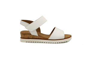 MADRID BIG BUCKLE E21 62750VELCRO:Blanc