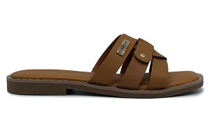 LES TROPEZIENNES CAROLA MULE<br>Camel