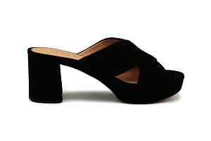 UNISA NALINI MULE<br>Velours Noir