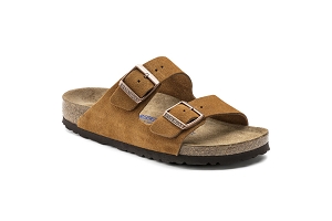 BIRKENSTOCK ARIZONA BS VEL TAUPE095303<br>Cognac