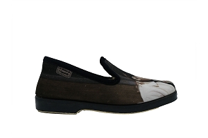 maison espadrille 7712CHARENTAISE<br>Noir
