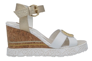 LIU JO NICOLE 06SAND<br>Blanc Or