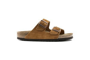 BIRKENSTOCK ARIZONA HOM VEL 10009527<br>Cognac