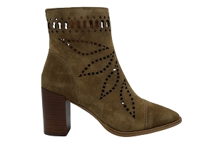 STEVE 3660 60 5031BOOTS:Vel Taupe