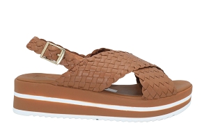 OHMYSANDALS 5492TRESSE<br>Cognac