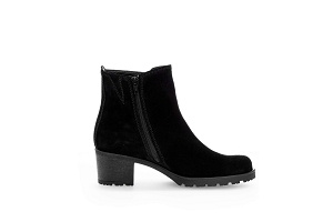 GABOR 72800 BOOTS<br>Velours Noir