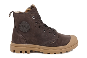PALLADIUM PAMPA HI ZIP 949249<br>Chocolat