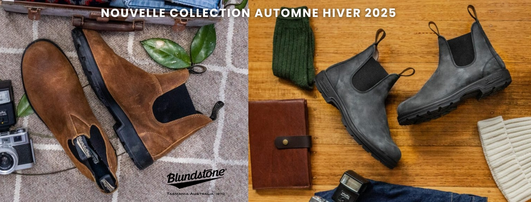 NOUVELLE COLLECTION BLUNDSTONE AUTOMNE HIVER 2025