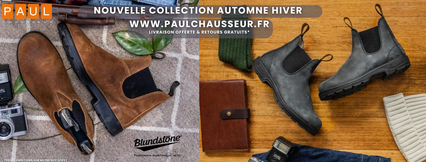 NOUVELLE COLLECTION BLUNDSTONE AUTOMNE HIVER 2026