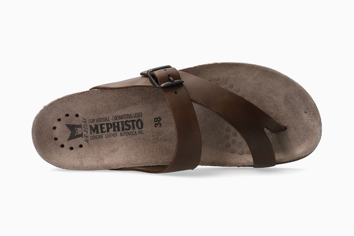 Mephisto nu pieds sandale helen 3451 marron0781601_3