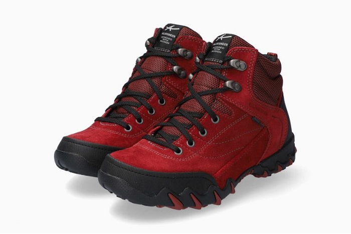 All rounder boots bottines nigata rouge1042401_2