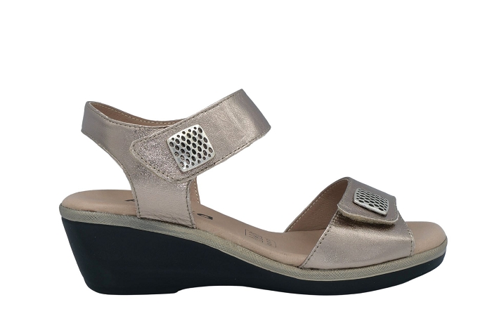 Artika nu pieds sandale naty bronze