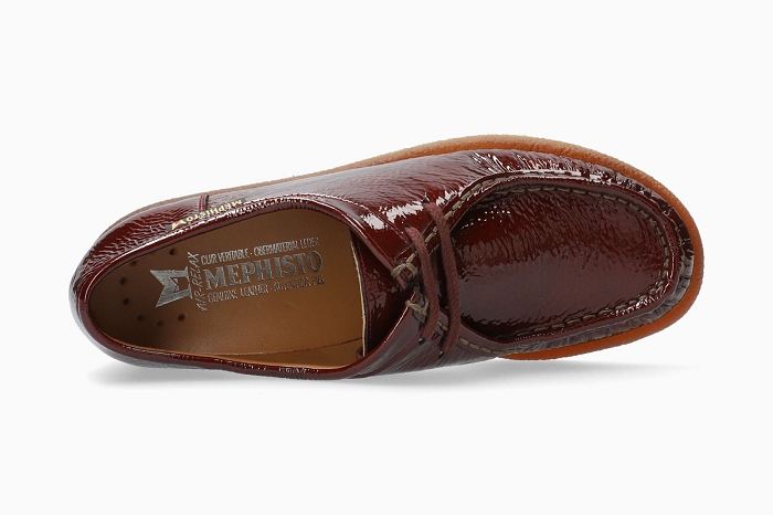 Mephisto derby christy h9 vernis bordeaux2174201_3