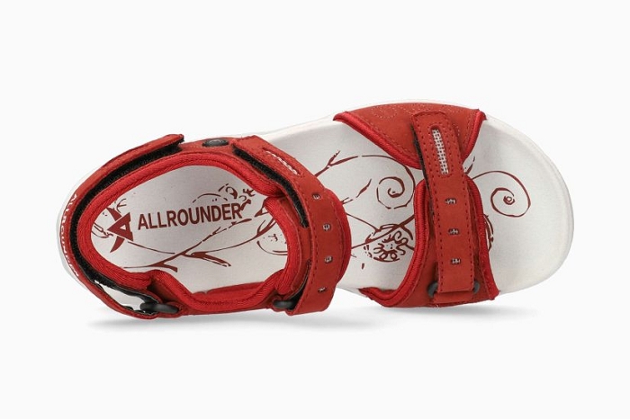 All rounder nu pieds sandale lagoona 21 rouge2226303_2