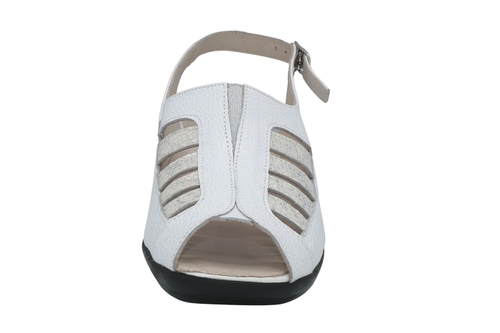 Artika nu pieds sandale calyx blanc gris2235101_3