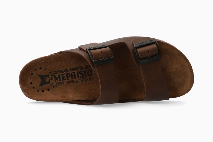 Mephisto nu pieds sandale nerio marron2739102_3