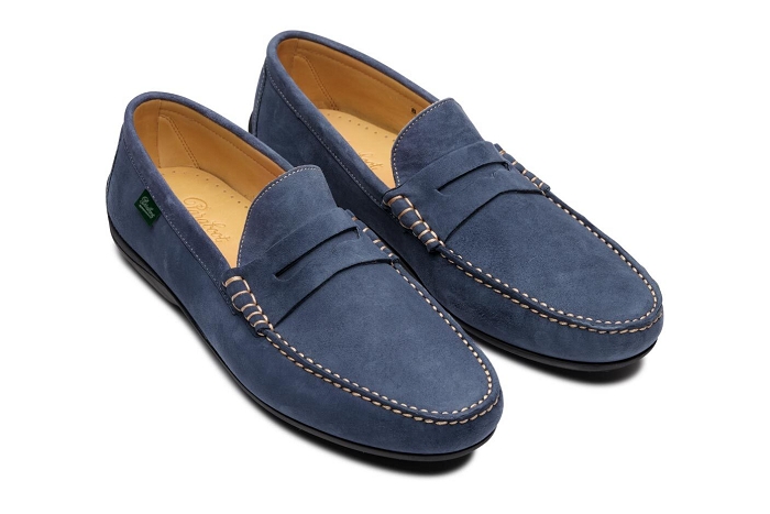 Paraboot mocassin cabrio 171444 bleu jean2783201_2