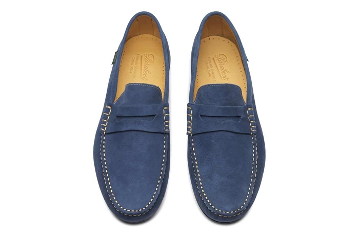 Paraboot mocassin cabrio 171444 bleu jean2783201_4