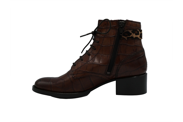 Muratti boots bottines abygael croco marron2835302_2