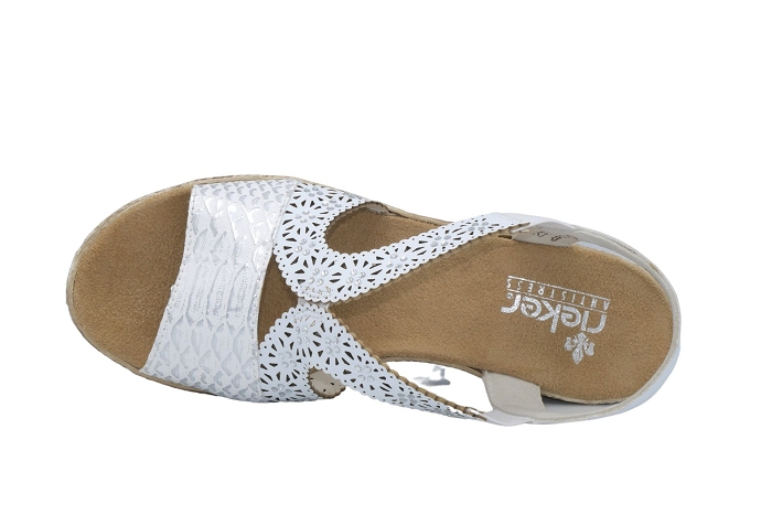 Rieker nu pieds sandale 61916 blanc2850601_3