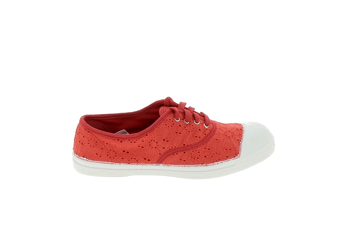 Bensimon baskets 15004broderie rouge