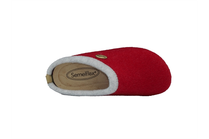 Semelflex pantoufle dolomites rouge2879603_5