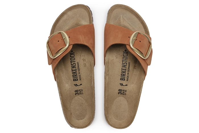 Birkenstock femme divers madrid big buckle cognac2882802_3