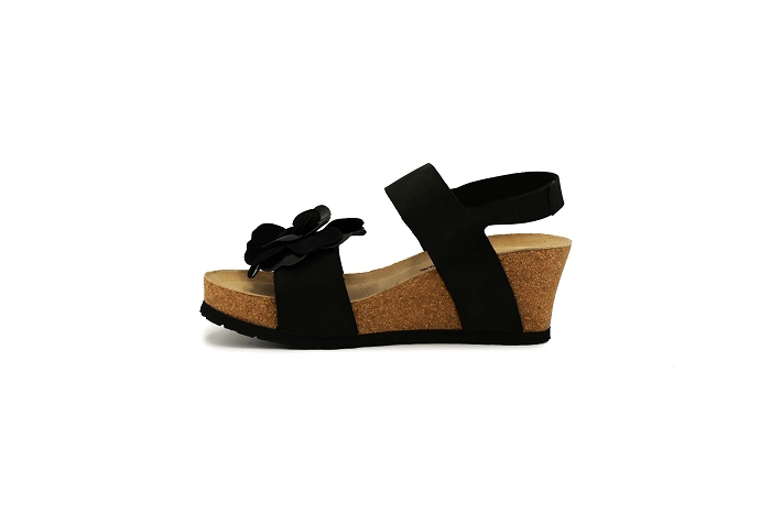 Mephisto nu pieds sandale luciana buck noir2908602_2