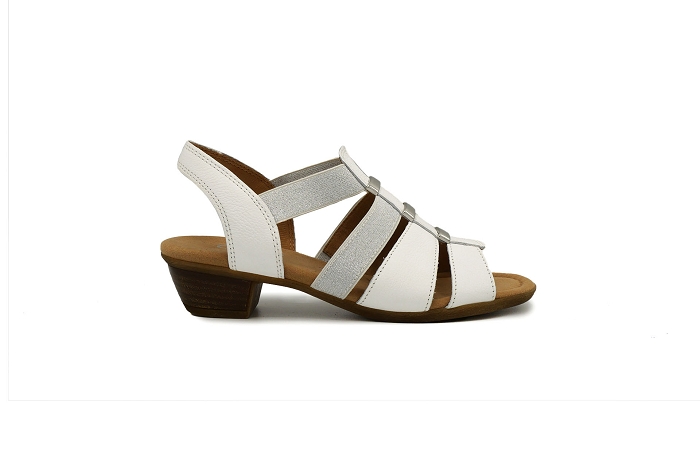 Gabor nu pieds sandale 62472 blanc
