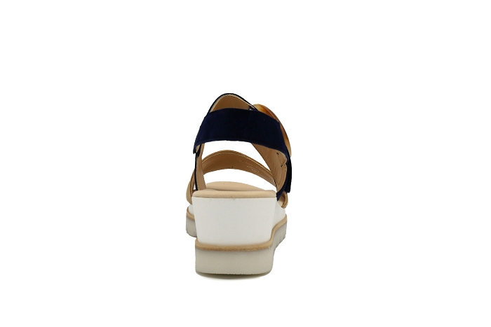 Gabor nu pieds sandale 24645 beige noir2913003_4