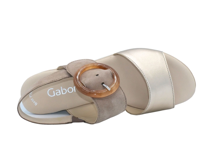 Gabor nu pieds sandale 84645 beigenacre2913004_4