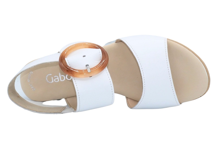 Gabor nu pieds sandale 24645 blanc2913005_4