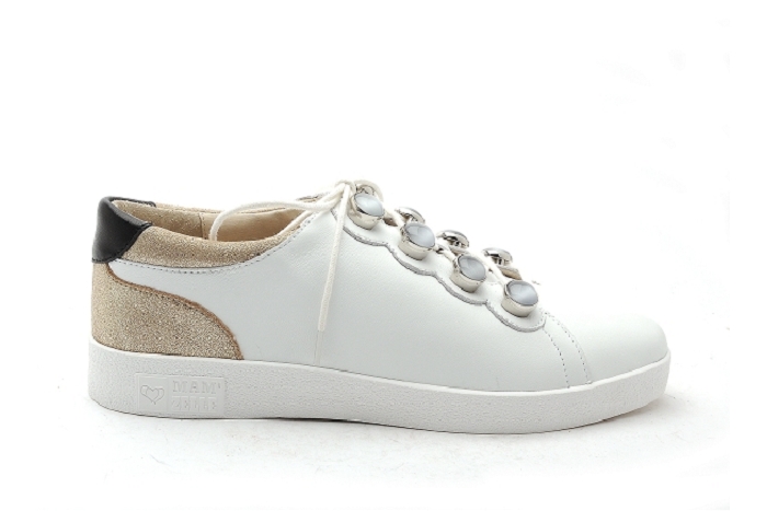 Mamzelle baskets bula lacet blanc