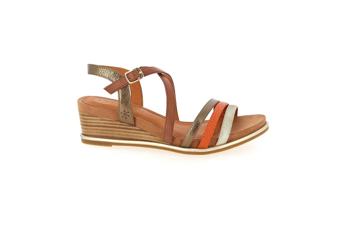Mamzelle nu pieds sandale naeli sand camel