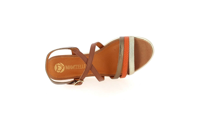 Mamzelle nu pieds sandale naeli sand camel2917901_3