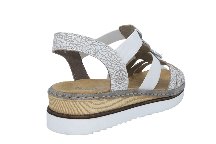 Rieker nu pieds sandale 679 l4 blanc2936703_3