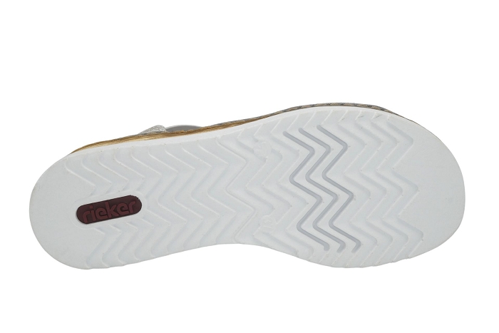 Rieker nu pieds sandale 679 l4 blanc2936703_5