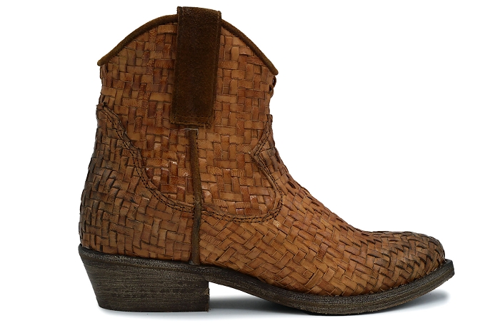 Metisse boots bottines tex 200tresse cognac