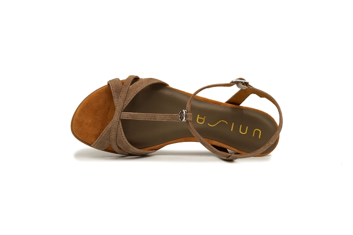 Unisa nu pieds sandale binar taupe2948804_5