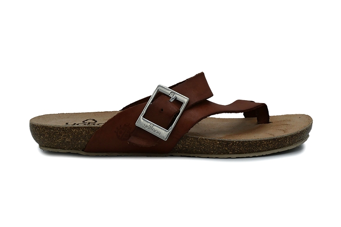 Yokono nu pieds sandale ibiza013 cognac