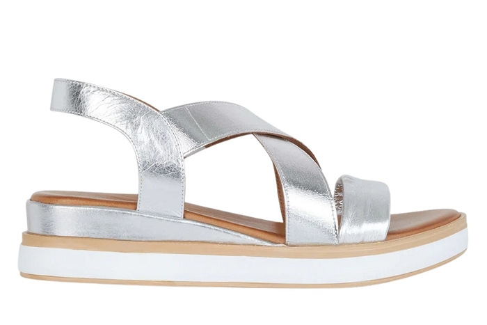 Inuovo nu pieds sandale 113015 argent
