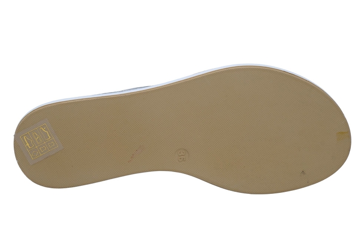 Inuovo nu pieds sandale 113015 argent2957501_4