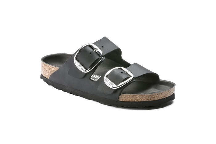 Birkenstock nu pieds sandale arizona  big buckle noir2958501_2