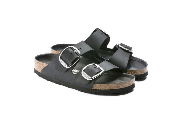 Birkenstock nu pieds sandale arizona  big buckle noir2958501_3