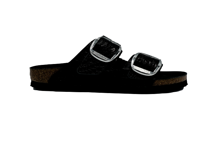 Birkenstock nu pieds sandale arizona  big buckle croco noir