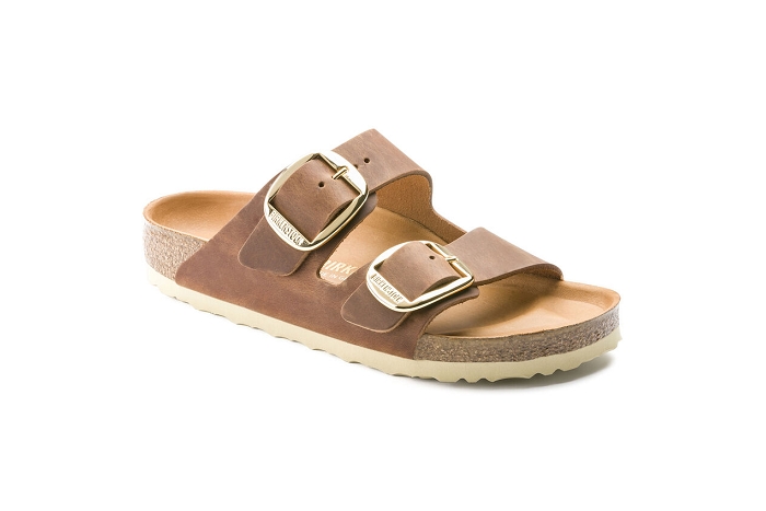 Birkenstock nu pieds sandale arizona  big buckle cognac2958504_3