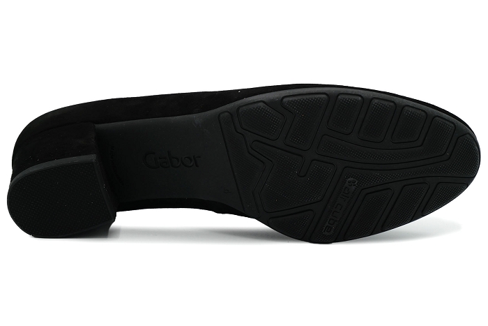 Gabor escarpin 92211esc velours noir2958701_6