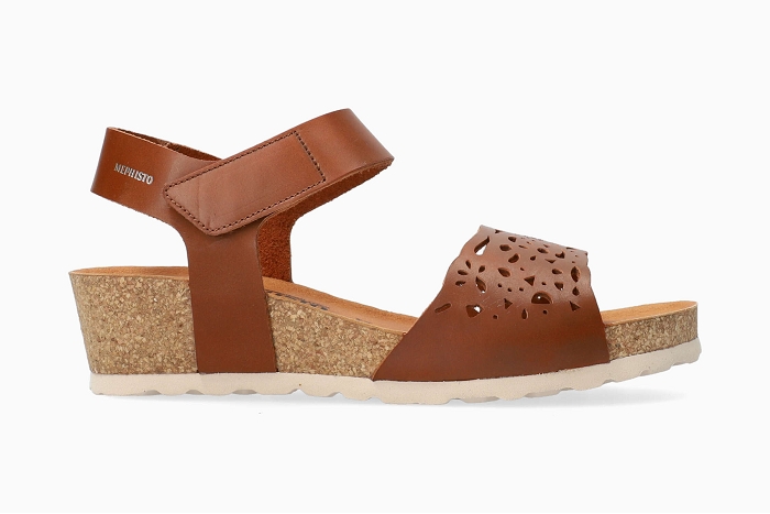 Mephisto nu pieds sandale raphaela25775 marron