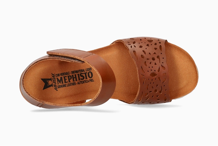 Mephisto nu pieds sandale raphaela25775 marron2980801_2